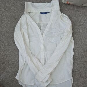 Apt. 9 Crisp White Collared Shirt